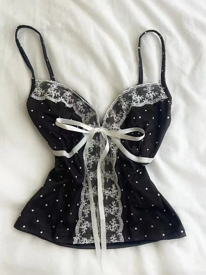 2025 Summer Woman Floral Halter Lace Blouse 2025 Vintage Sexy Slim Fit Fairy Korean Fashion Female Tops Outfits Elegant Style
