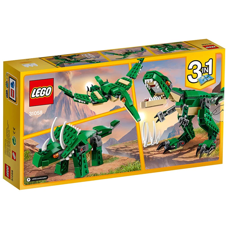 Lego Building Blocks Dinosaur Tyrannosaurus Rex Building Blocks Toy Model Dinosaur Assembly Toy Set Children's Gift