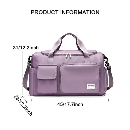 Paw Patrol Gym Bag Large Capacity Cute Cartoon Chase Skye Sports Tote Shoulder Bags Shoes Clothes Trip Excursion Packet Gifts