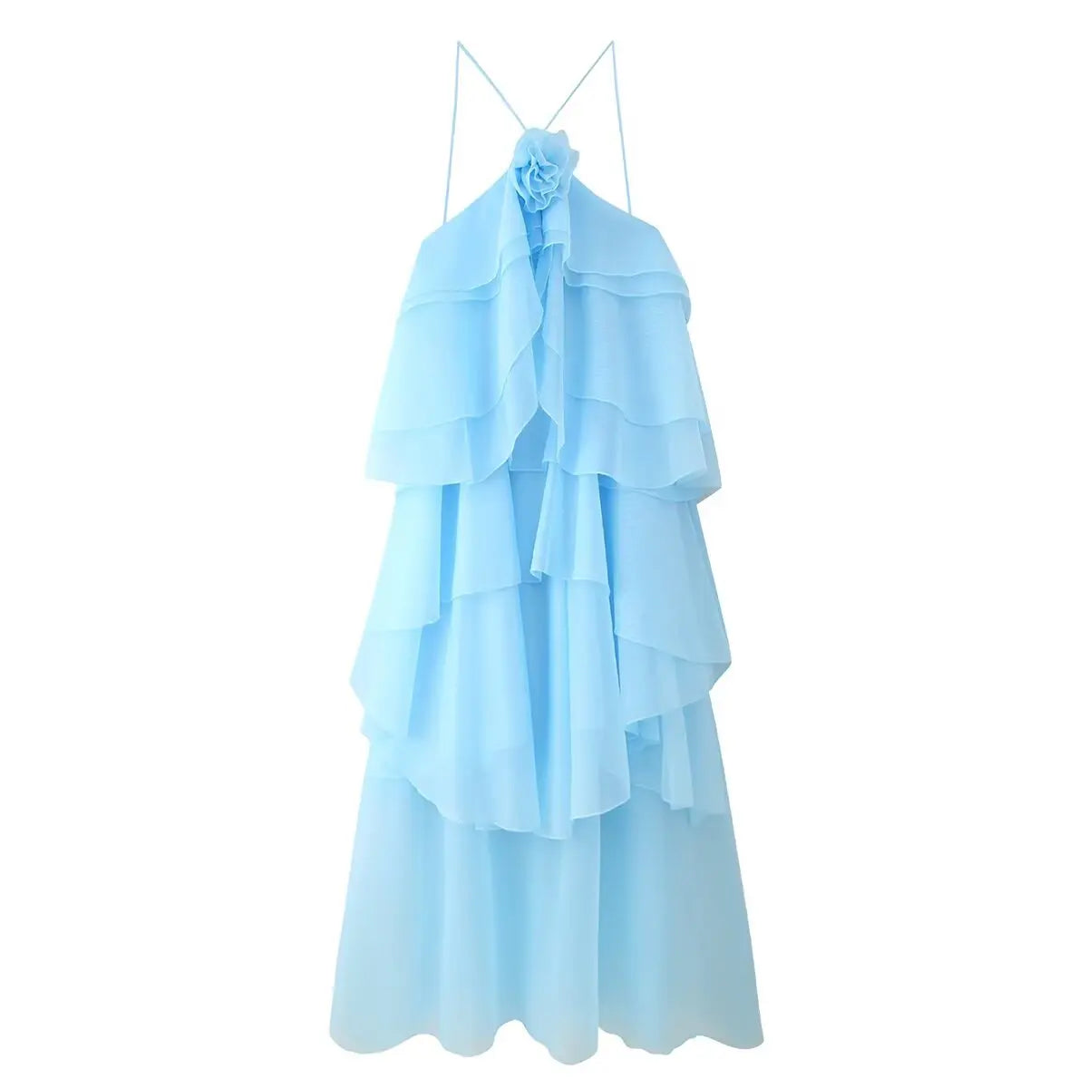 EtherealBe Elegant Layered Decorative Dress for Events