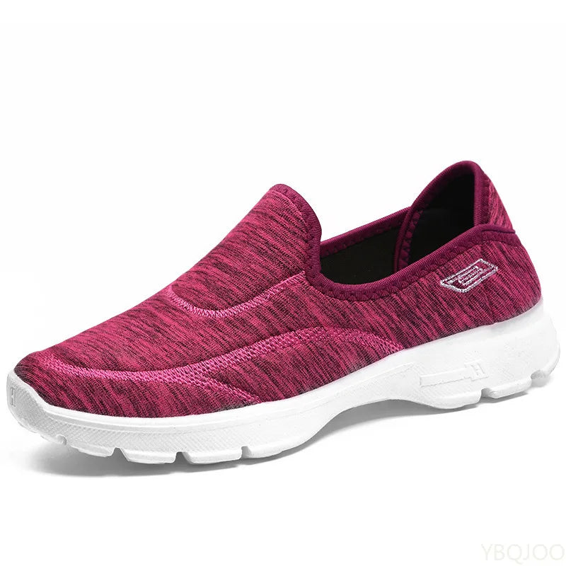 New Women's light Shoes Soft soled Breathable Sneakers Casual middle elderly shoe Couple's Anti slip comfort shoes Zapatos Mujer