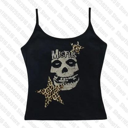 Woman Clothing Gothic Dress Harajuku Party Dresses Graphic Rock Y2k Clothes Black Mini Dress Punk Goth Emo Short Women's Summer