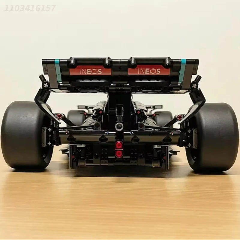 1642PCS Performance Superspeed Blocks W14 Super Racer Assembled Car Toy Children Birthday Christmas Gift Compatible with 42171