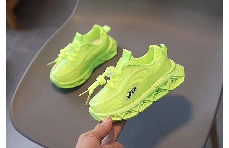 Children Glowing Sneakers Boys Led Lighted Casual Shoes 2023 Spring Autumn Candy Color Breathable Kids Shoes Girls Sports Shoes