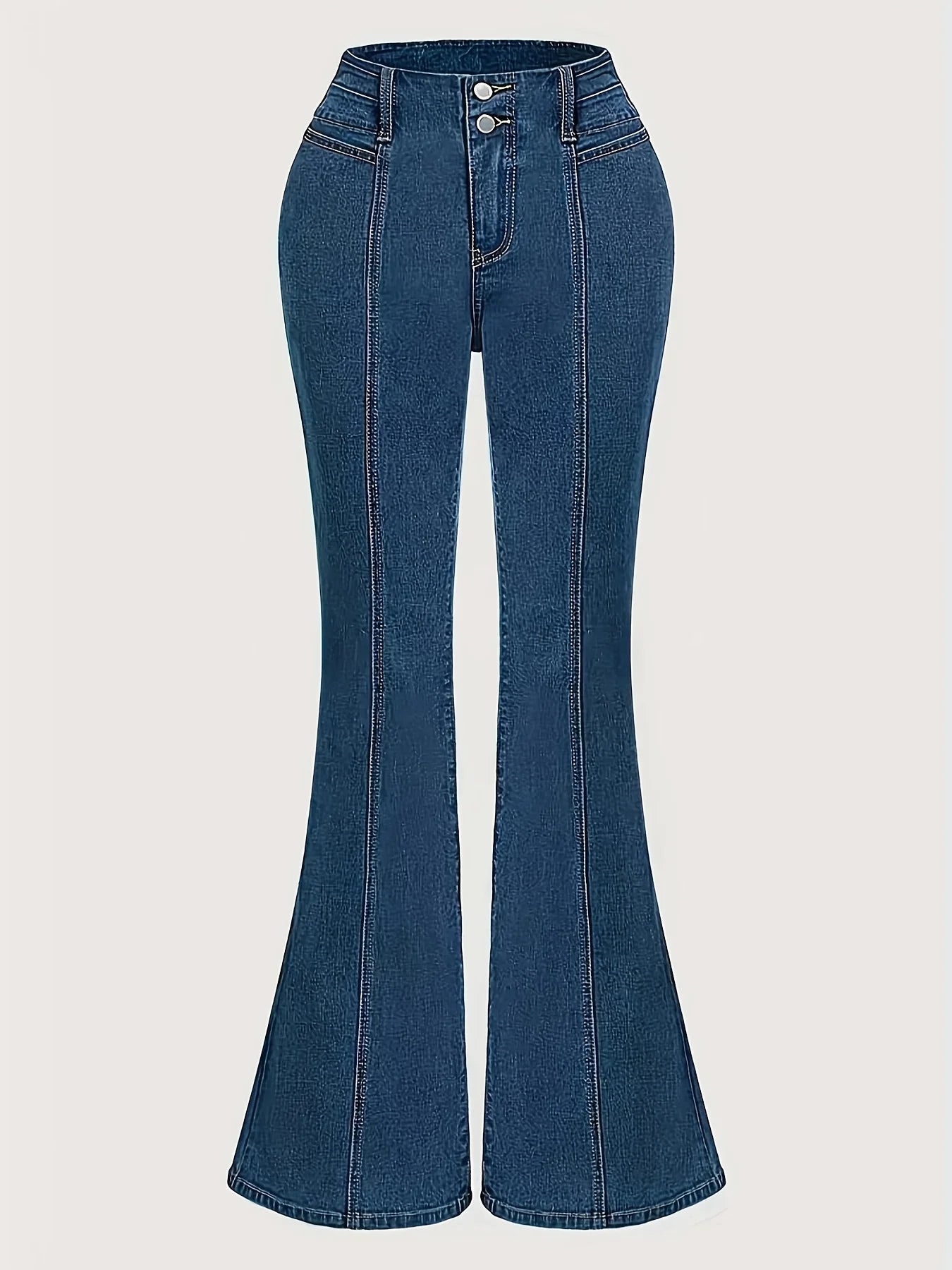 Elegant, fashionable, high-end and comfortable blue jeans for ladies