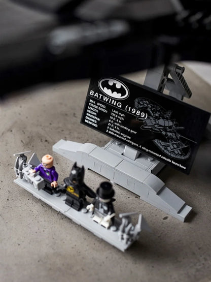LEGO 76161 Superhero Batwing 1989 Batman Assembled Building Blocks Toy Children's Day Gift