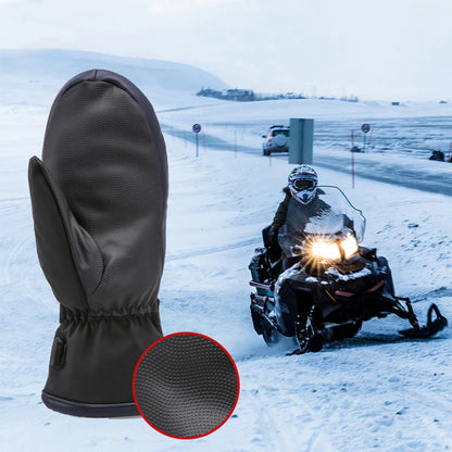Hand Warmer Gloves USB Charging Electric Heated Gloves Cold-Proof 3 Gear Temperature for Climbing Hiking Cycling