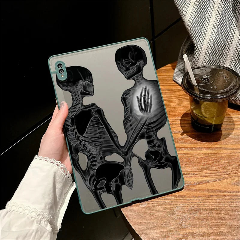Sketching Heart Tablet Case For Samsung Galaxy Tab S9 FE 11 2023 S6 Lite 10.4 S9 S8 S7 FE 11" Plus 12.4" A8 A7 Hard Matte Cover