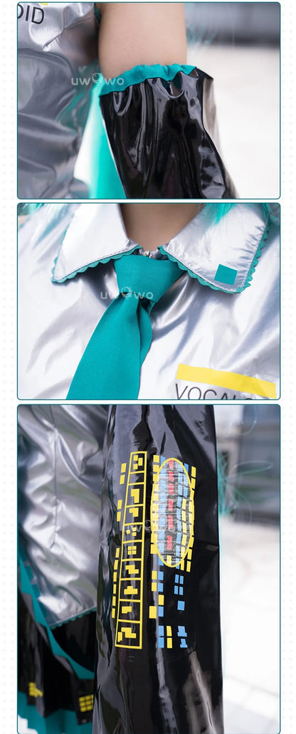 UWOWO Mikku Cosplay Costume Mikku Classic Original Anime Cosplay Outfits Halloween Dress Women's Clothing Costume