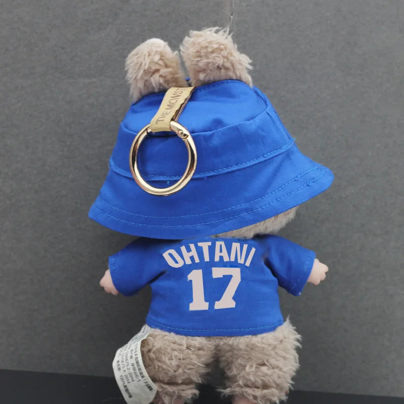 Labubu Doll Clothes 15/17cm Labubu Clothes Sitting Party Number 17 Baseball Clothes Children'S Diy Doll Accessories Gift