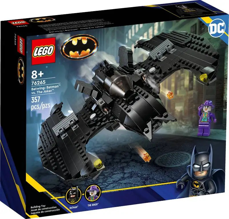 Lego 76265 Batwing: Batman™ vs. The Joker™ Building Blocks Toys for Children's Kids Ages 8+ Birthday Christmas Gift 357 Pieces