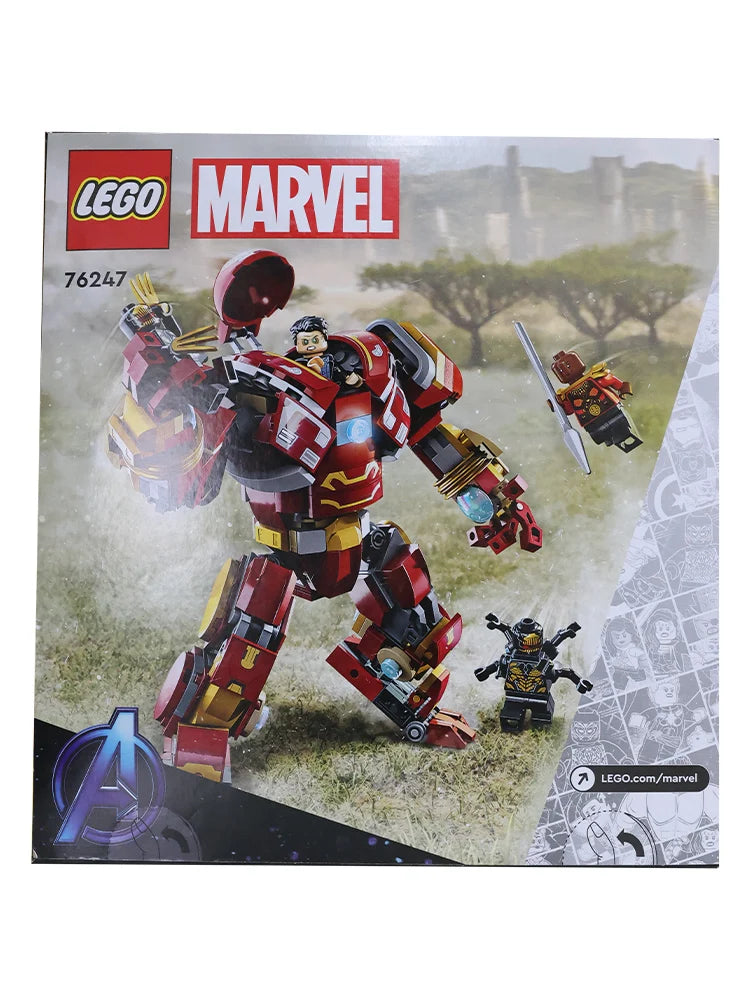 LEGO76247 Marvel The Hulkbuster: The Battle of Wakanda, Action Figure, Buildable Toy with Hulk Bruce Banner Minifigure, Avengers