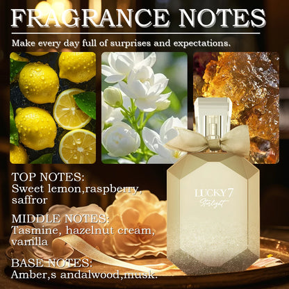 MINISO LUCKY 7 Women Perfume Original Luxury Floral Fruity Eau De Parfum Designer Fragrance For Woman Body Spray 100ml