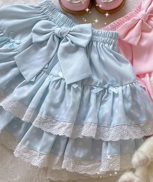 2026 Spring Japanese Cute T-shirts Women Casual Y2k Crop Top Kawaii Blouse and Mini Cake Skirts Outwear Lolita Vintage Tees Chic