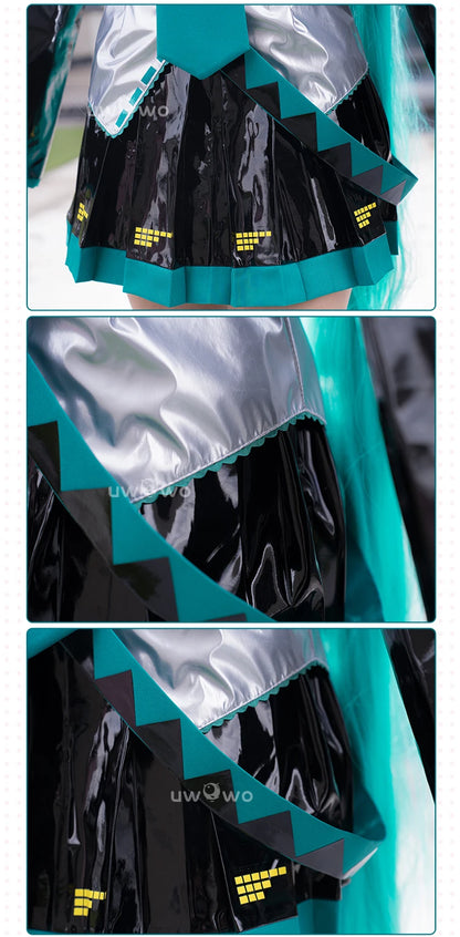 UWOWO Mikku Cosplay Costume Mikku Classic Original Anime Cosplay Outfits Halloween Dress Women's Clothing Costume