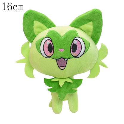 Cute Pokemon Plush Toy Pikachu Rowlet Charizard Larvitar Squirtle Slowpoke Dratini Spinda Soft Stuffed Doll Kids Christmas Gift