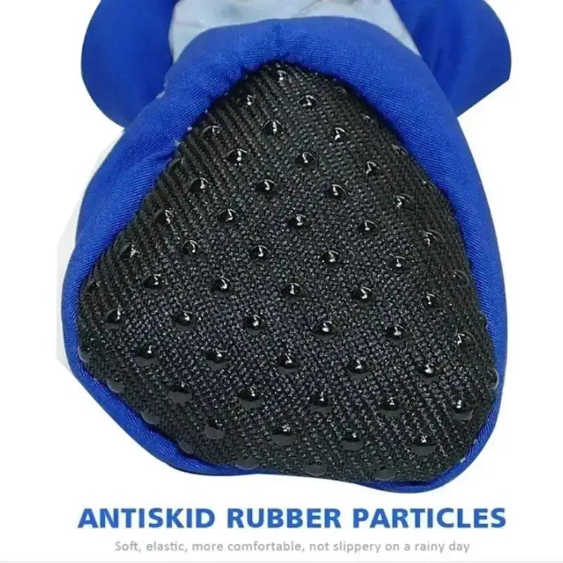 Ready Stocked 4pcs/set Waterproof Pet Dog Shoes Chihuahua Anti-slip Rain Boots Footwear For Small Cats Dogs Puppy Booties