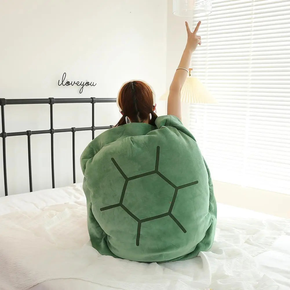 Funny Extra Large Wearable Turtle Shell Pillows Weighted Stuffed Animal Costume Plush Toy, Gifts for Kids New