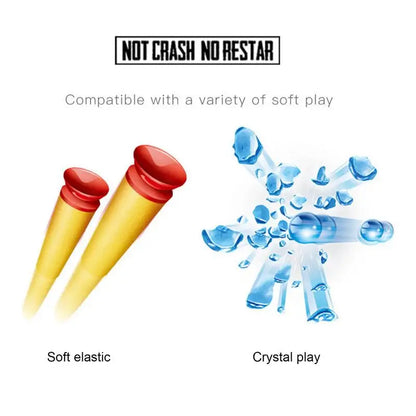 Electric Target For Nerf Toys For NerfGel BeadsGun Toy Parts High Precision Scoring Practice Target