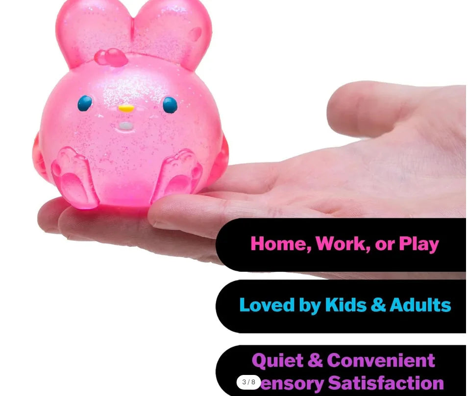 Schylling Needoh Nice Cube Sensory Fidget Cube Stress Relief Squishy Cube Anti-Anxiety Squeeze Object For Focus ADHD Population