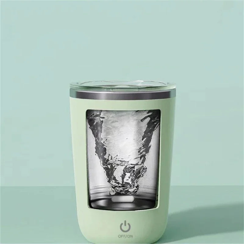 Self-Stirring Mug 304 Stainless Steel Rechargeable Magnetic Mug Milk Mixing Cup Smart Mixer Water Bottle