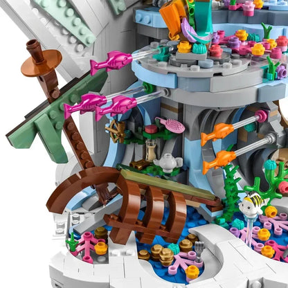The Mermaid Princess Royal Clamshell 43225 Collectible Adult Building Blocks Set Moc Bricks Toys For Girls Adults Christmas Gift