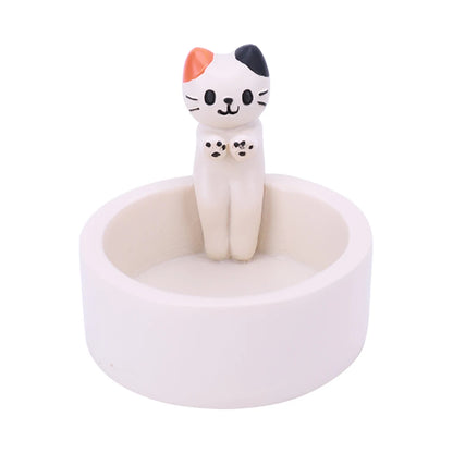 EtherealBe Cute Cat Tealight Holder for Home Decor