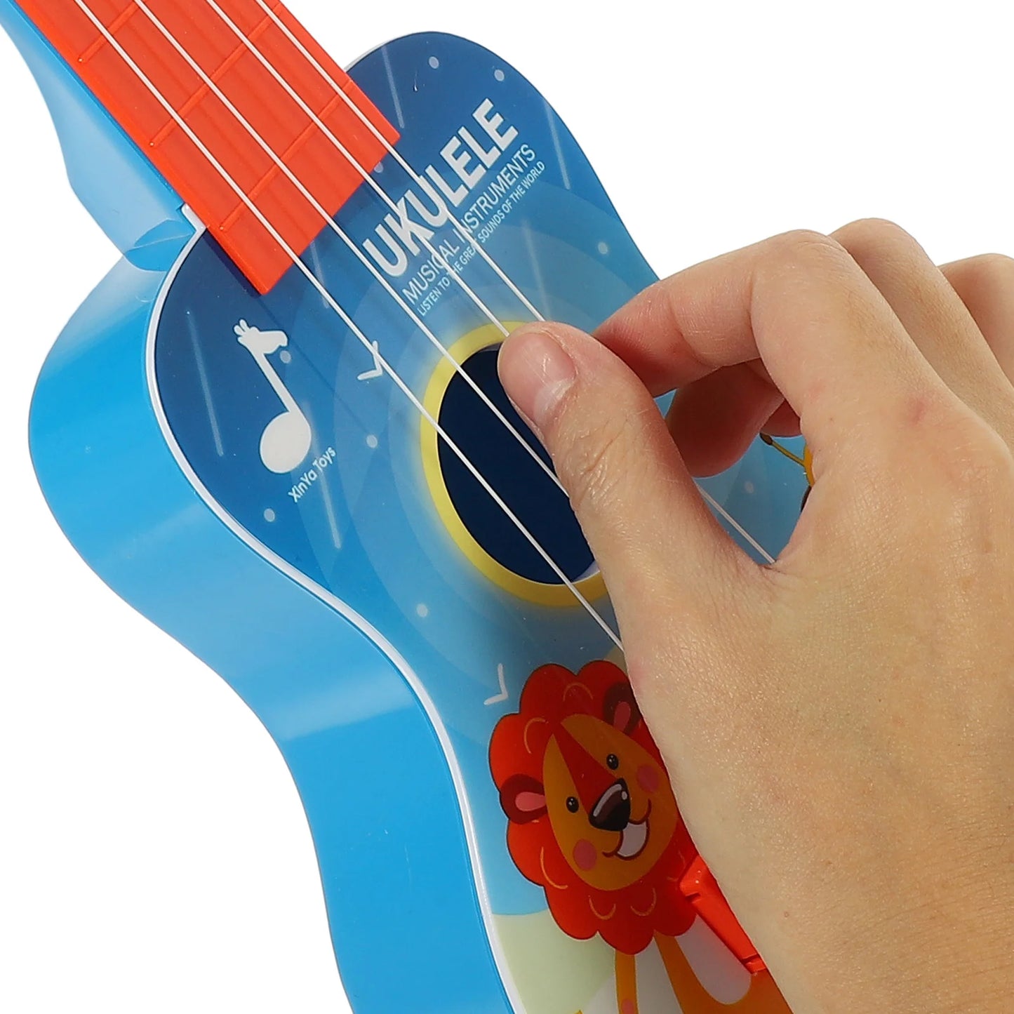 Children's Guitar Ukulele for Beginner Kids Practice Musical Instruments Accessories Plastic Small Toddler