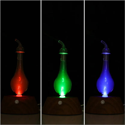 50ML Mini Pure Essential Oil Aromatherapy Diffuser 100-240V Aroma Nebulizing Humidifier Machine With Colorful Night Light