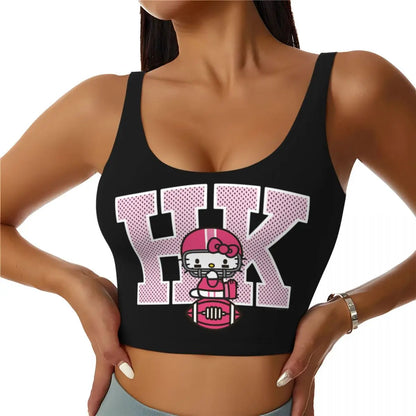 EtherealBe Hello Kitty Sports Bra for Women