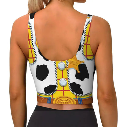 EtherealBe Toy Story Jessie Sports Bra for Women