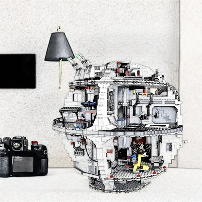 2026 NEW Bricks Great Ultimate UCS Galacy Empire Masterpiece Death Star Battle III Station Model Birthday Gift
