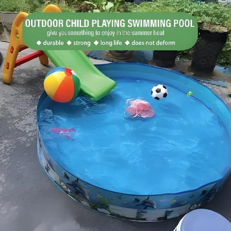 Pet Play Pool Non-Inflatable Collapsible Pool Large Outdoor Family Round Pool Family Pool Pet Products Removable Pools