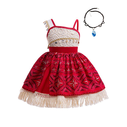 New Movie Halloween Cosplay Short-sleeved Clothes Adult Cosplay Princess One-Shoulder Suspender Asymmetric Dress Accessories Set