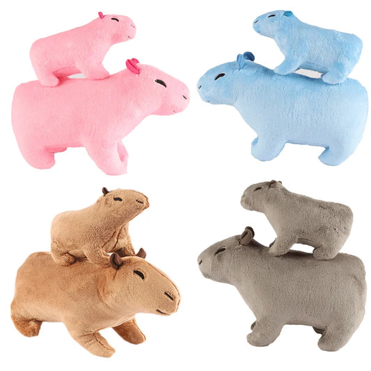 18/30cm Capybara Rodent Plush Toy Cartoon Animal Hydrochoerus Hydrochaeris Plush Doll Soft Toy Christmas Gift Toys For Children