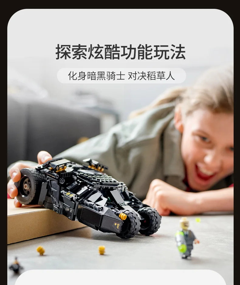 LEGO Building Blocks 76239 Batman Batmobile Boy and Girl Assemble Building Blocks Children's Toy Gift