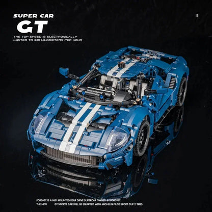 Technology Moc Technology Supercar Building Blocks Set Model Racing Car Assembly Brick Toys Suitable for Festive Gifts Christmas