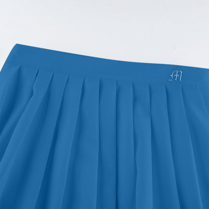 Solid Mini Pleated Skirt For Women Korean Preppy Style Student Uniform Fashion A-Line Skirts Y2K Clothes Tennis Skirt Faldas
