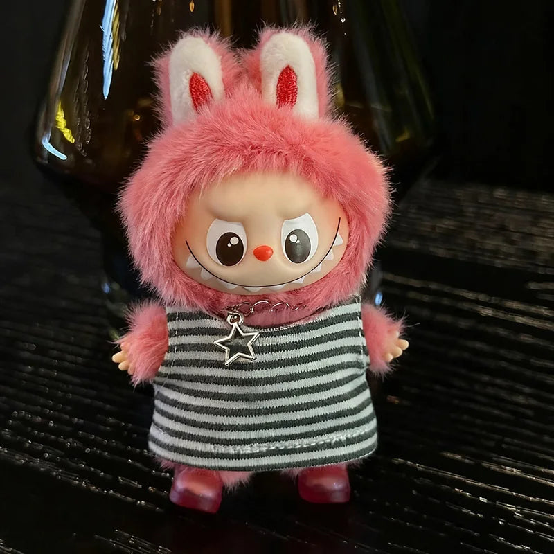 Mini Labubu Shoes Colorful Boots For 10cm Labubu V4 The Monsters Pin for Love Series Doll Clothes Accessories Ropa Labubu
