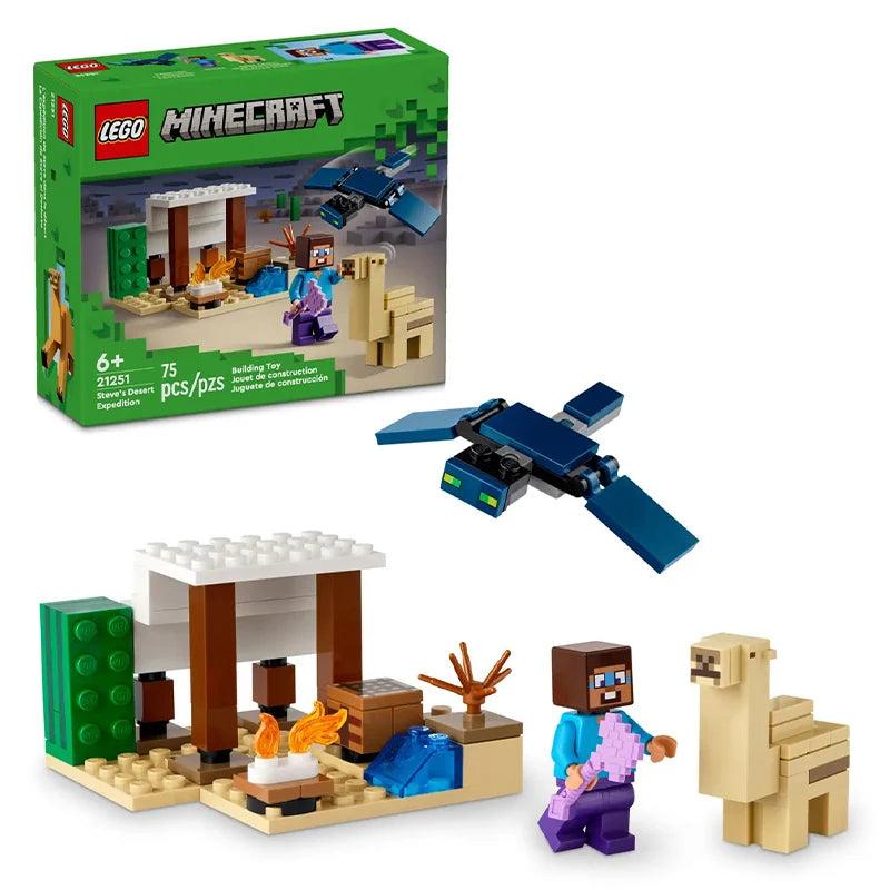 LEGO 21251 Minecraft Steve's Desert Expedition Building Toy