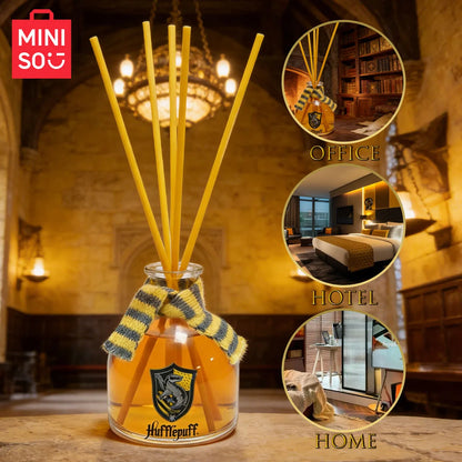MINISO Harry Potter Series Magic Academy Flameless Aromatherapy with Reed Diffuser Bar Air Freshener Room Decoration