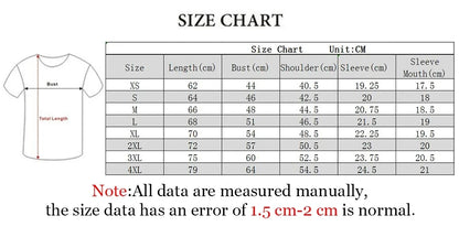 Japanese Y2K Anime Women T-shirt Cotton Loose Streetwear Casual Tees Big Size Short-sleeved Hip-hop Harajuku Tops Women Clothing
