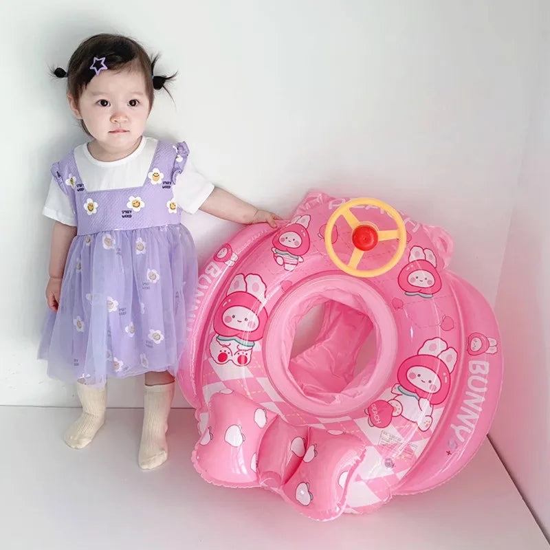 ROOXIN Inflatable Swim Ring Tube Baby Kid's Swimming Circle Pool Float Seat Beach Water Play Equipment