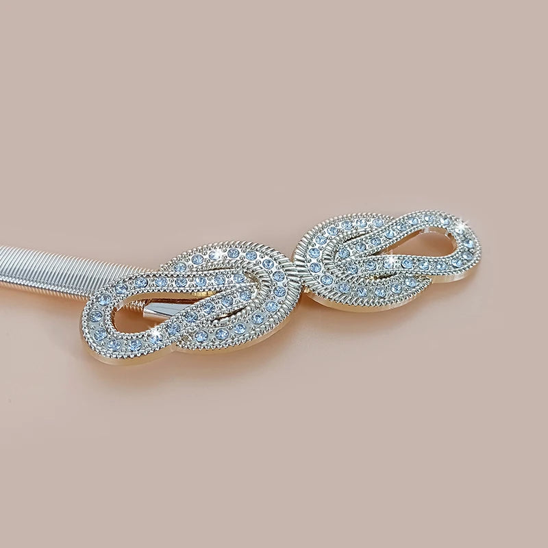 Fashion Gold Chain Belt Female Waist Adjustable Desinger Belts For Women High Quality Luxury Brand Punk Metal Dress Waistband