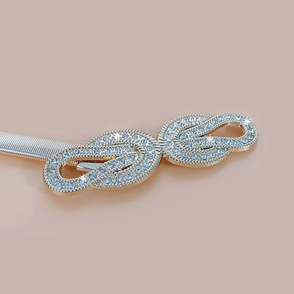 Fashion Gold Chain Belt Female Waist Adjustable Desinger Belts For Women High Quality Luxury Brand Punk Metal Dress Waistband