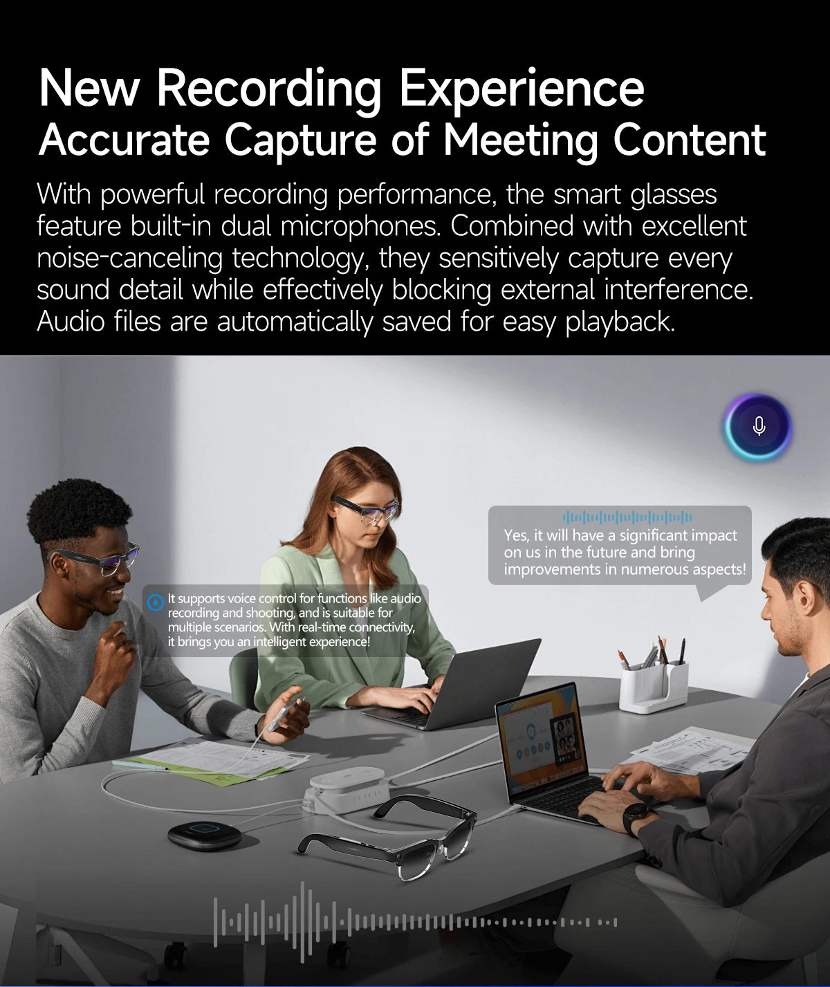 2026 New Upgrade Smart Glasses With Camera Video Recording AI Photo Recognition Bluetooth Call Translation Voice Sunglasses Men