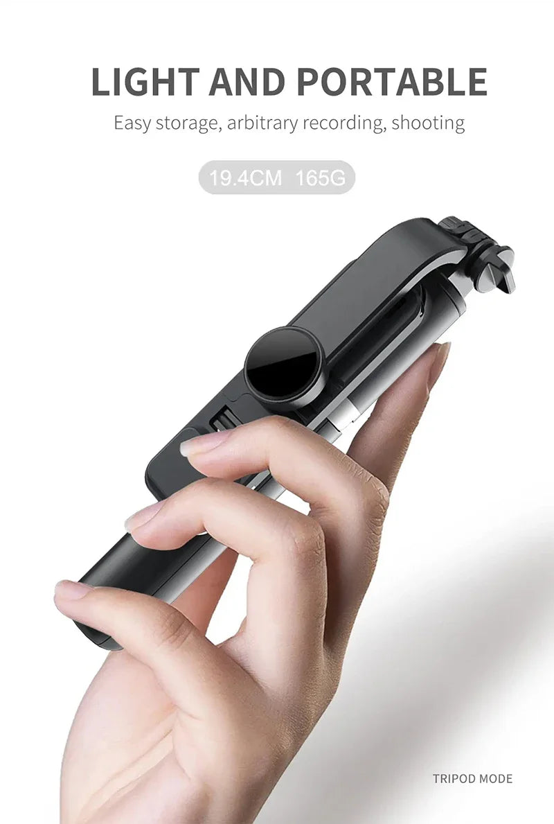 Xiaomi Mijia Selfie Stick 1045mm Wireless Bluetooth LED Fill Light Extended Tripod With Remote Shutter For Android IOS Cellphone