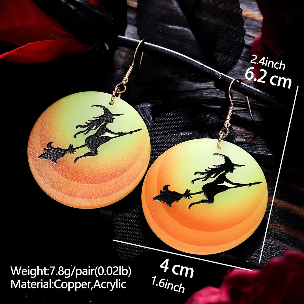EtherealBe Halloween Earrings for Women - Spooky Styles