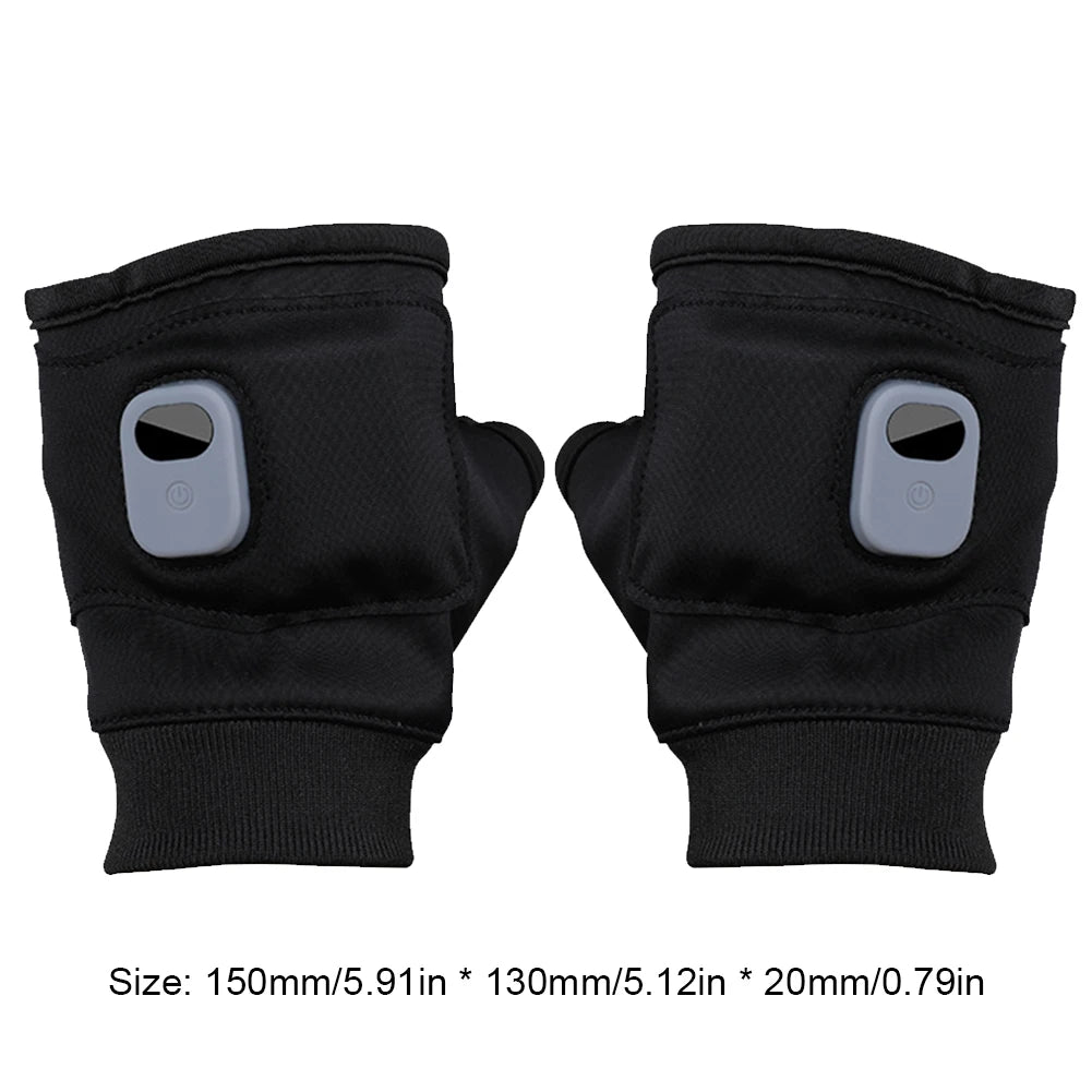 Comfort Warm Gloves Electric Winter Heating USB Rechargeable Smart Warm Winter Gloves For Skiing Cold Weather Driving Hiking