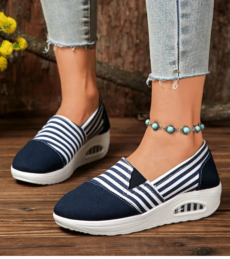 Woman Shoes Women's Heels Sneaker New Wedges Heeled Casual Shoes Elegant Casual Sneakers For Women Footwear Zapatos De Mujer